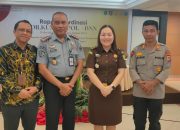 Rapat Koordinasi Dilkumjakpol dan BNN, Kalapas Bitung : Ini Merupakan Sarana Komunikasi APH