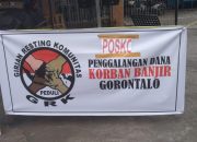Babhinsa Turut Suport GRK Galang Dana Korban Banjir Bandang Gorontalo